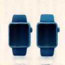 Εικονίδια Apple Watch και Fitbit